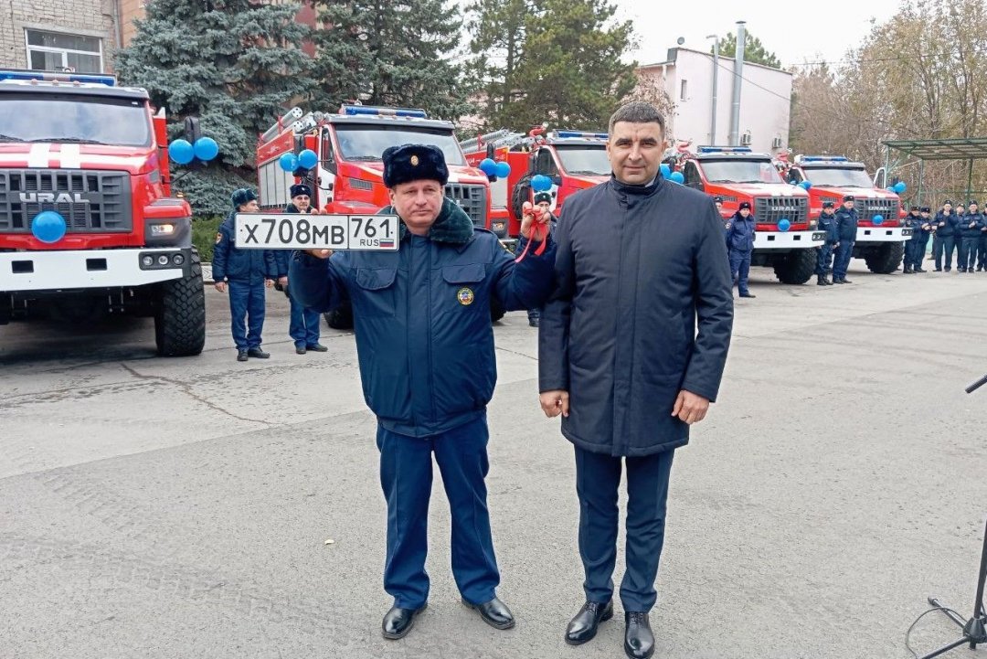 Областная противопожарная служба пополнилась новыми автомобилями